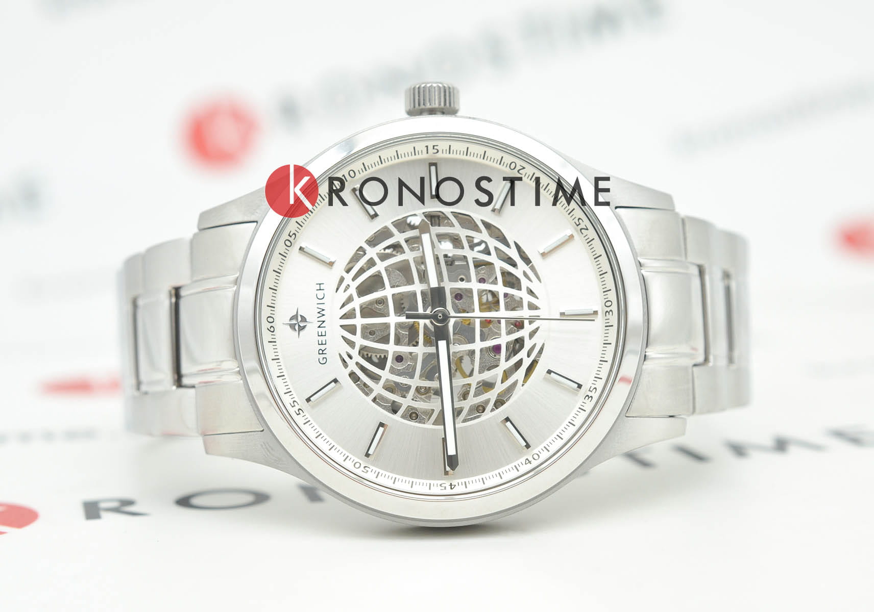 Greenwich Greenwich Globe GW 056.10.33 , наручные мужские часы фото под углом